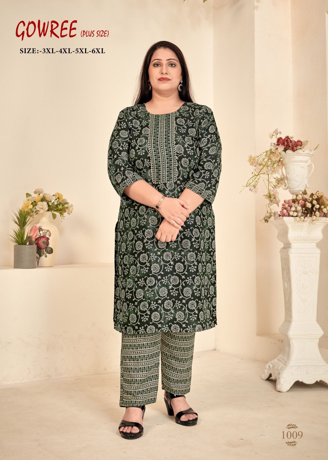 Gowree Plus Size By Sangeet Rayon Capsule Printed Kurti With Bottom Dupatta Wholesale Market In Surat
